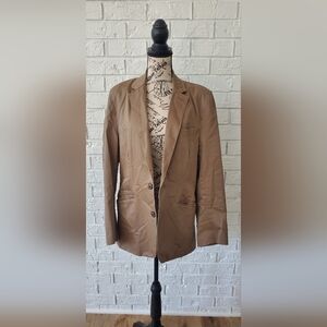 Red Camel mens small brown blazer Lined Sports Coat